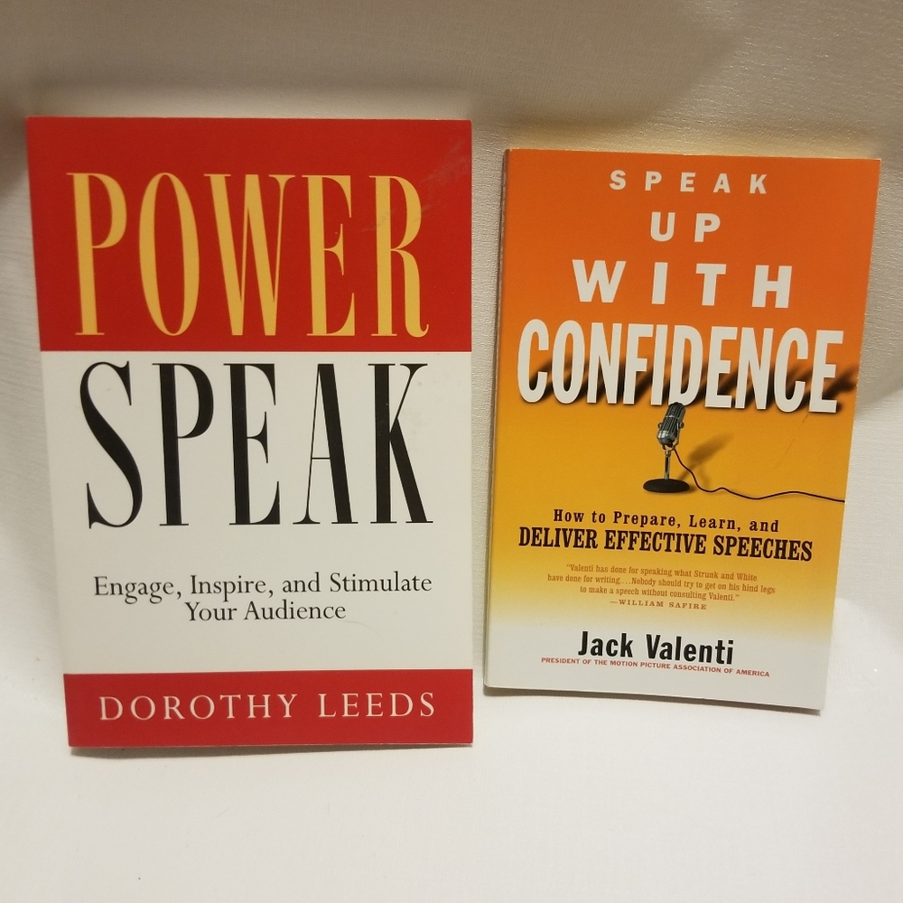 Great for students: 2 how to bks about speeches